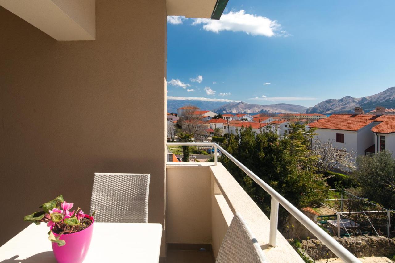 Apartment Ivanka 2 Baška Eksteriør bilde