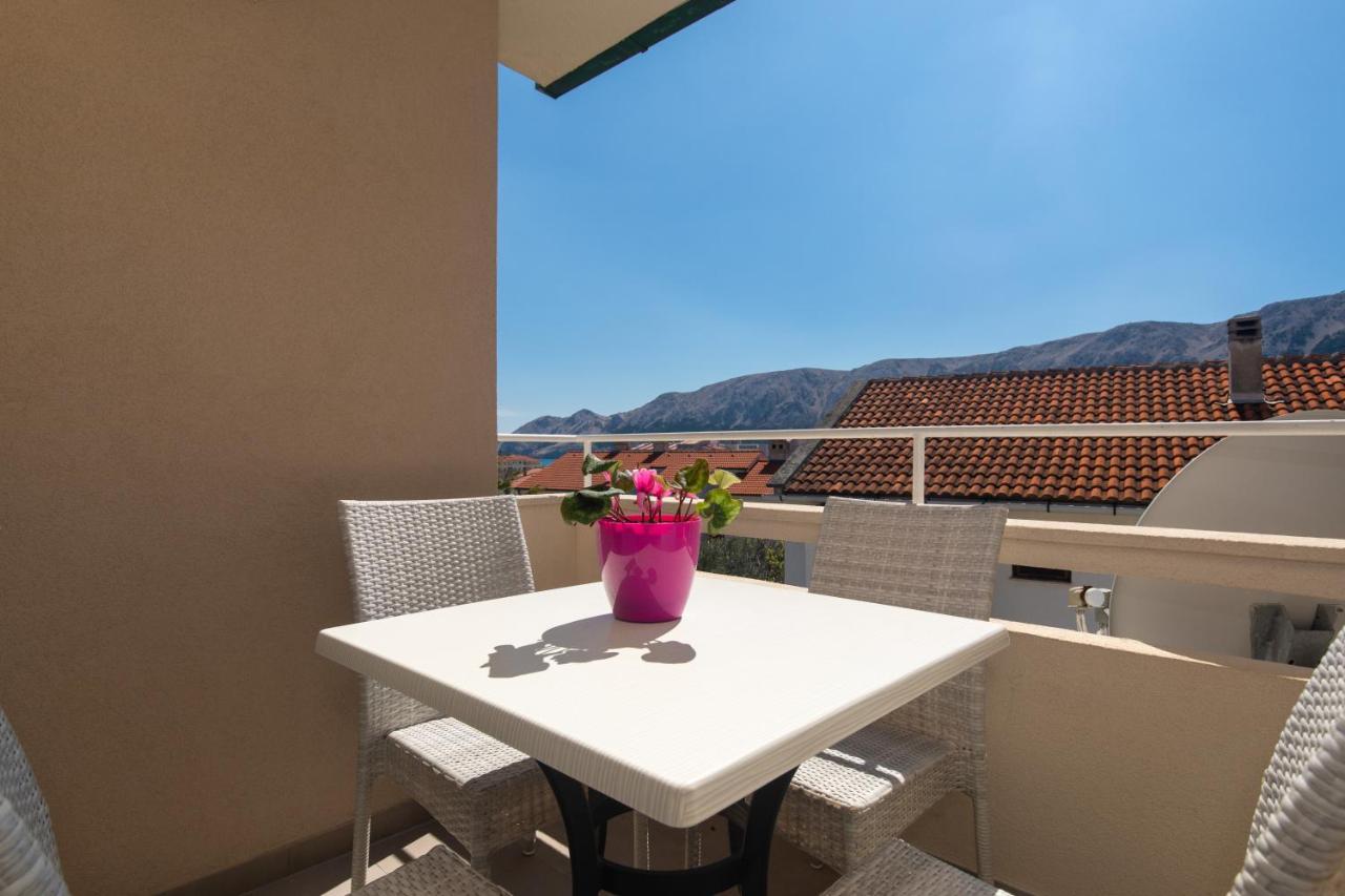 Apartment Ivanka 2 Baška Eksteriør bilde